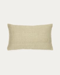 Sagulla 100% PET cushion cover in green, 30 x 50 cm