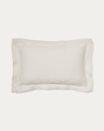 Poszewka na poduszkę Tenassa 100% PET biała 30 x 50 cm
