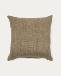 Silta green cushion cover linen and cotton 50 x 50 cm