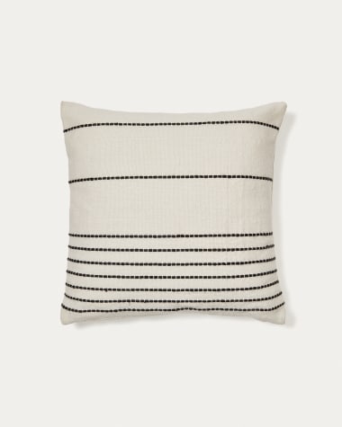 Polp white striped cushion cover 100% PET 45 x 45 cm