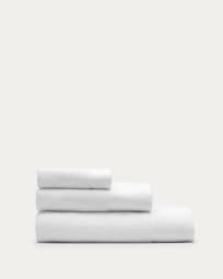 Πετσέτα χεριών Takeshi, 100% βαμβακερό, λευκό 50x90εκ