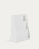Adiventina Bücherregal aus weißem MDF 59,5 x 69,5 cm