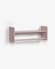 Florentina MDF shelf with hangers pink finish 52.5 cm FSC