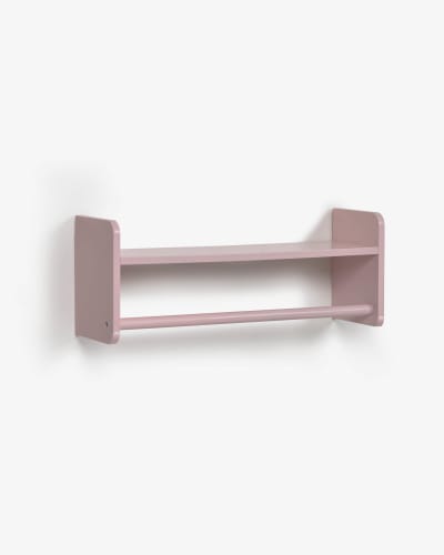 Étagère penderie Florentina en MDF finition rose 52,5 cm FSC | Kave Home®