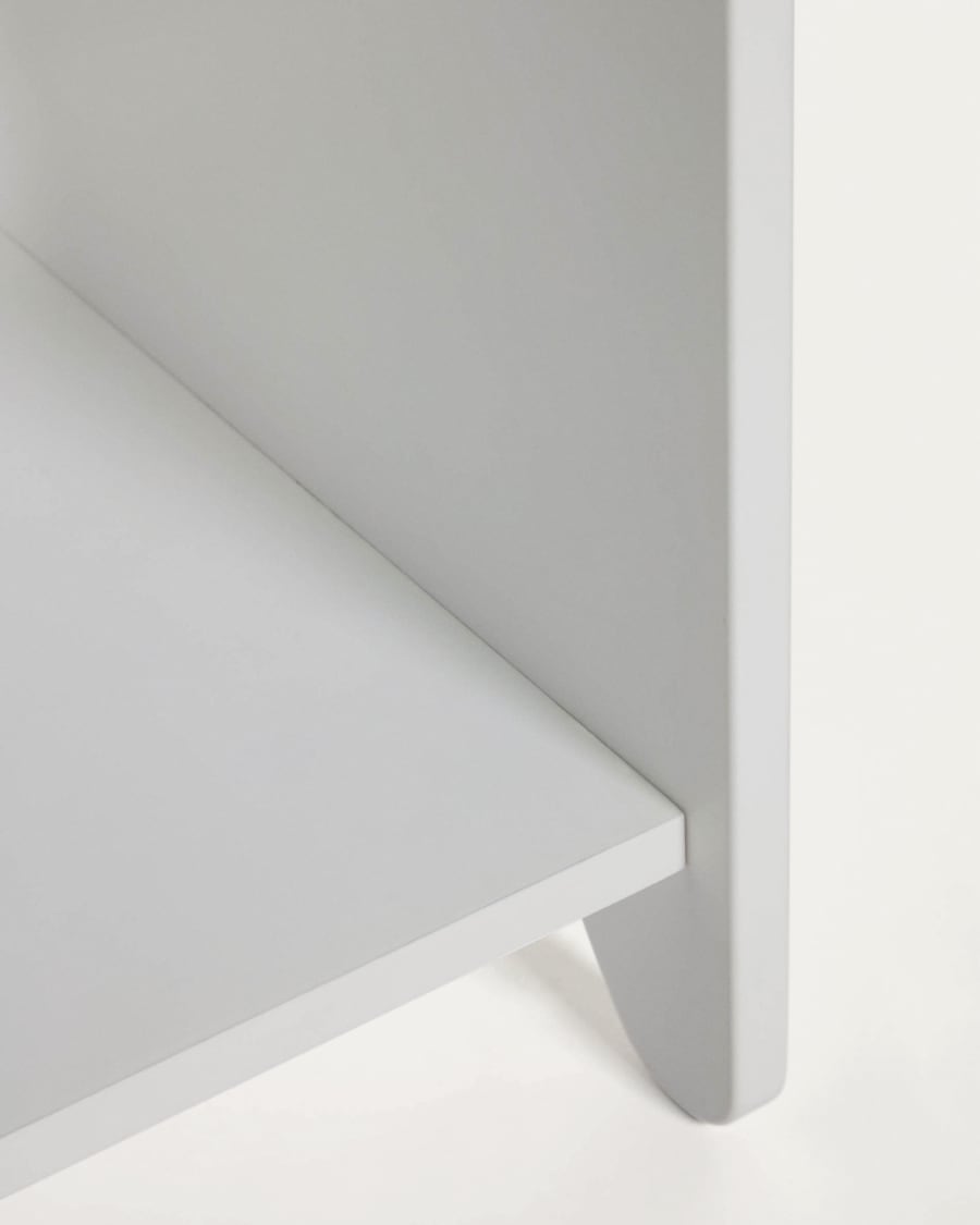 Nunila storage unit in white MDF 78 cm