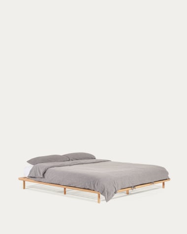 Anielle Bett aus massiver Esche für Matratze von 160 x 200 cm