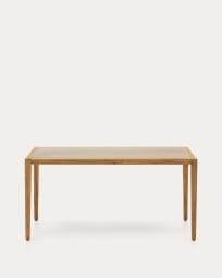 Καλύτερο τραπέζι από μπεζ πολυμπετόν και μασίφ ξύλο ακακίας 200 x 90 cm FSC 100%