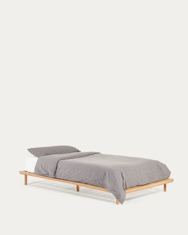Anielle Bett aus massiver Esche für Matratze von 90 x 200 cm