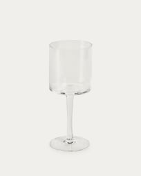 Yua wine glass made from transparent glass, 25 cl