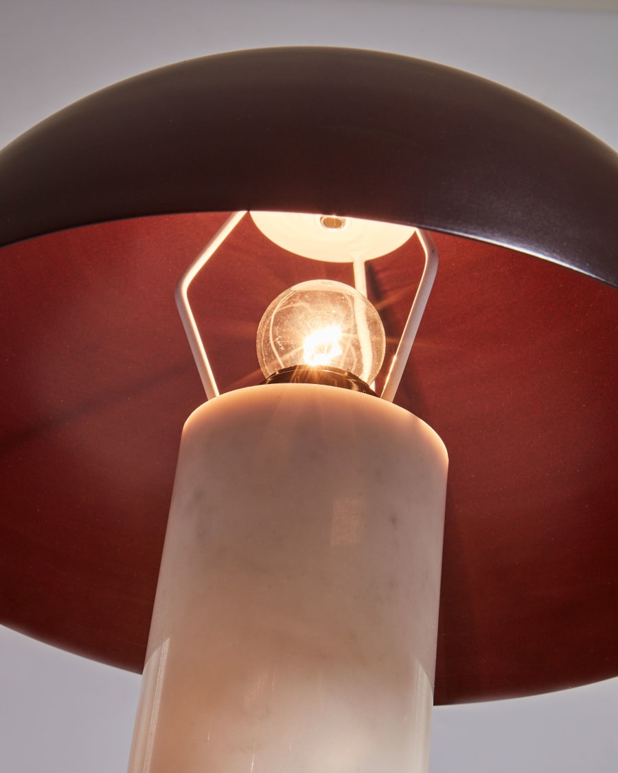 Lampe à poser Dune 1 lampe décoration marron