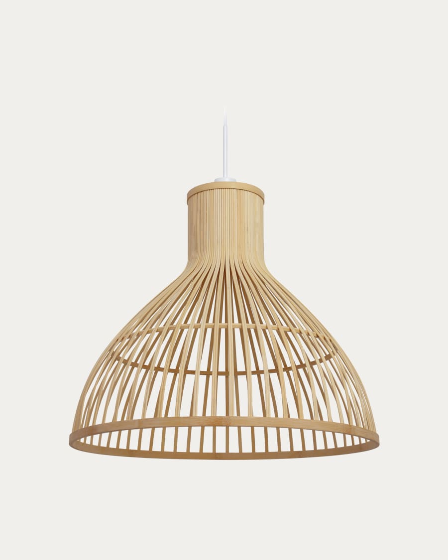 Nathaya bamboe plafondlampekap met een afwerking Ø cm | Kave Home