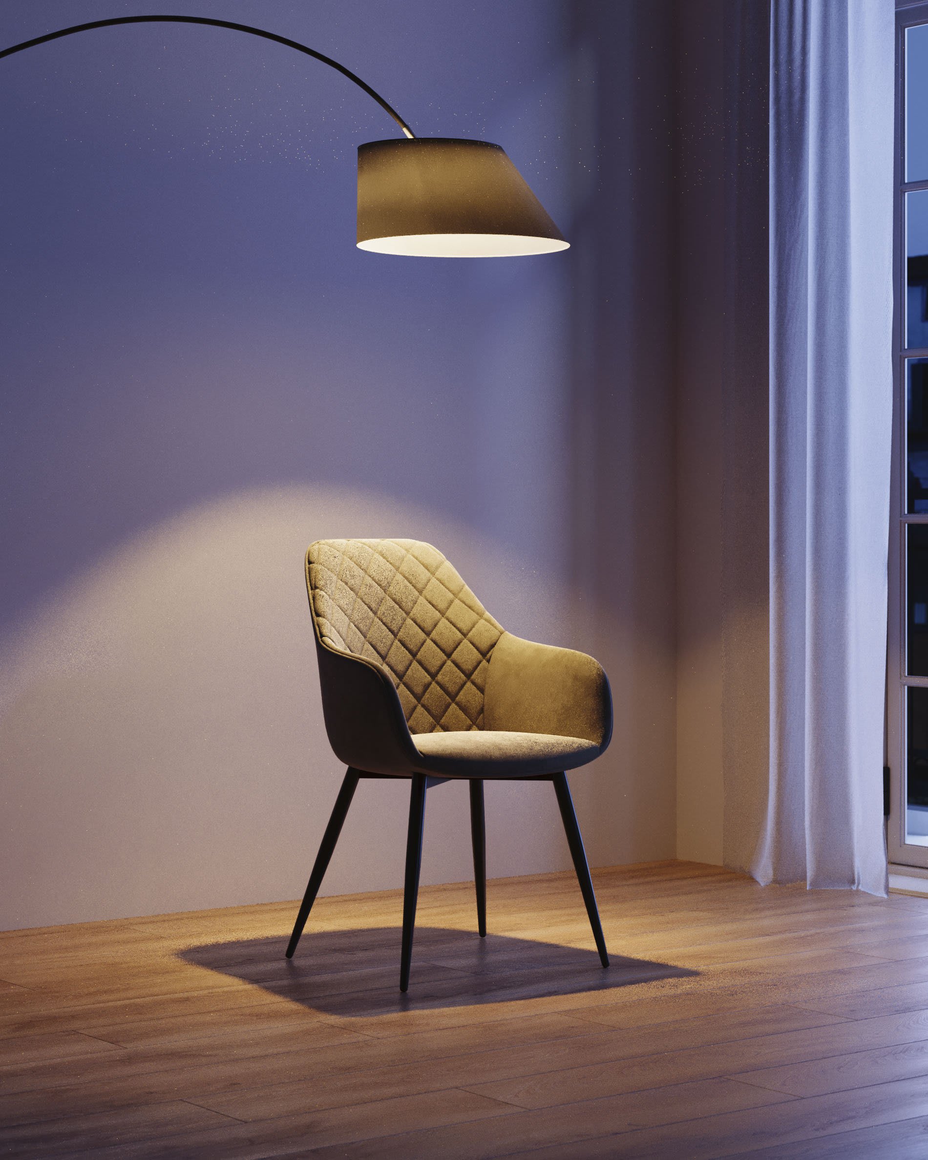 silla-luz-lampara
