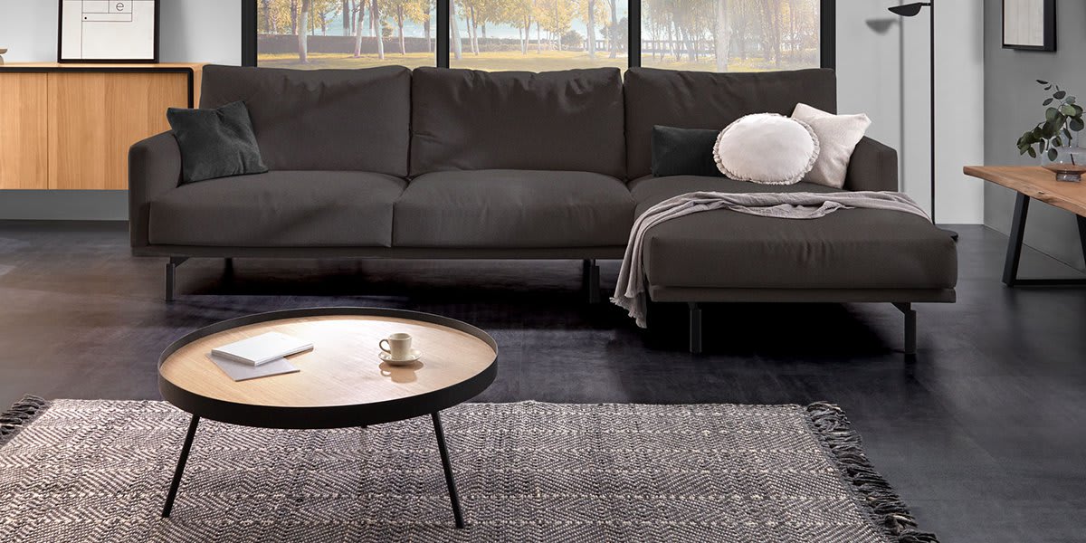 10 ideas para un salón sofá gris oscuro | Home